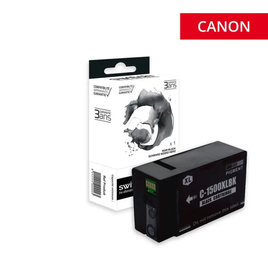 Cartouche compatible Canon PGI 1500XL 9182B001 Noir - Jet d’encre Switch