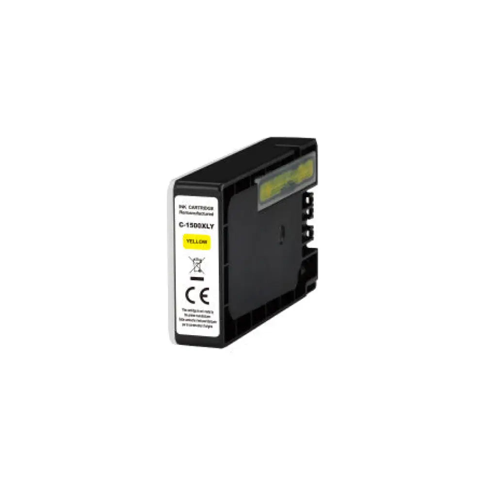 Cartouche compatible CANON PGI 1500XL Jaune - Jet d’encre remanufacturé Switch RE