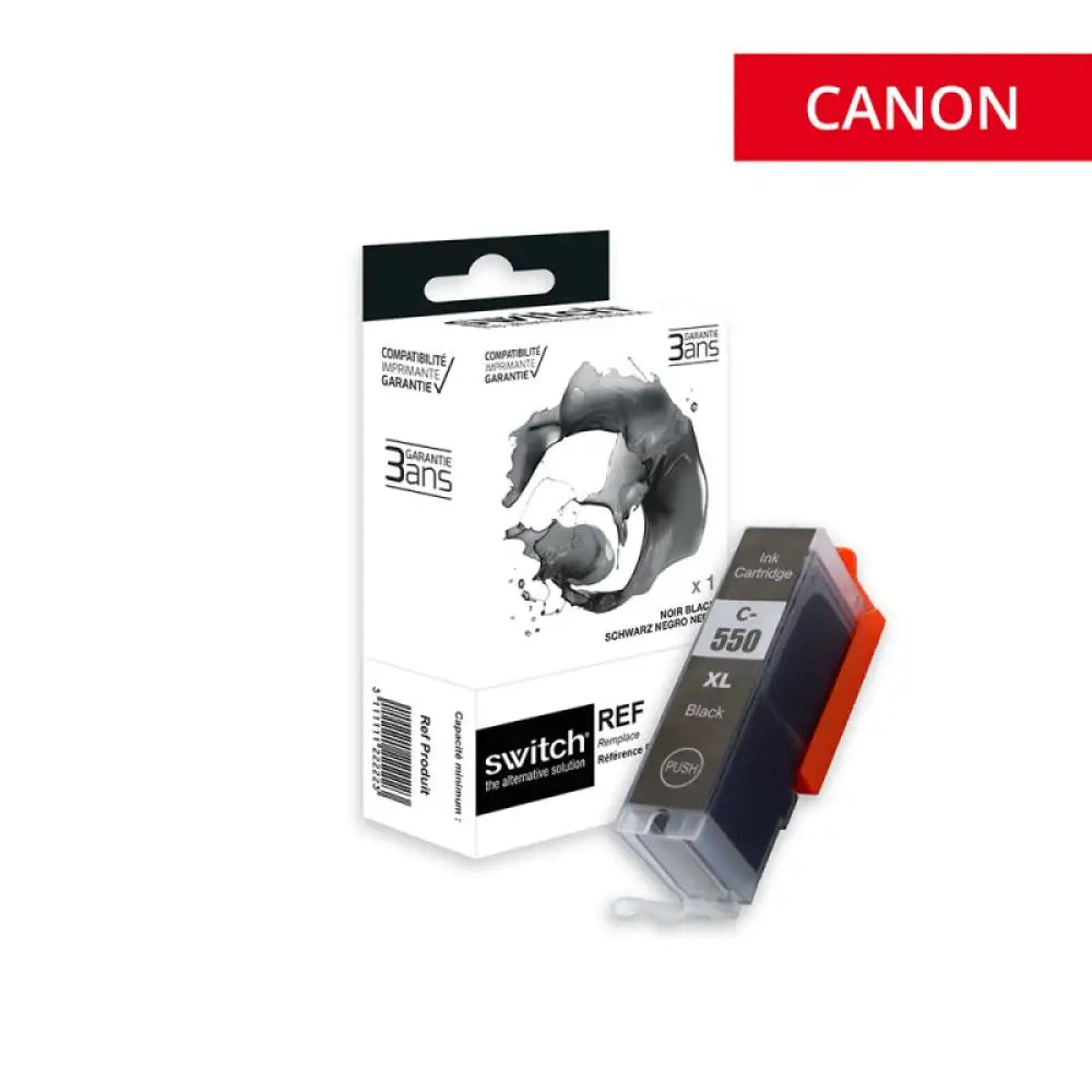 Cartouche compatible Canon PGI 550XL Noir - Jet d’encre Switch