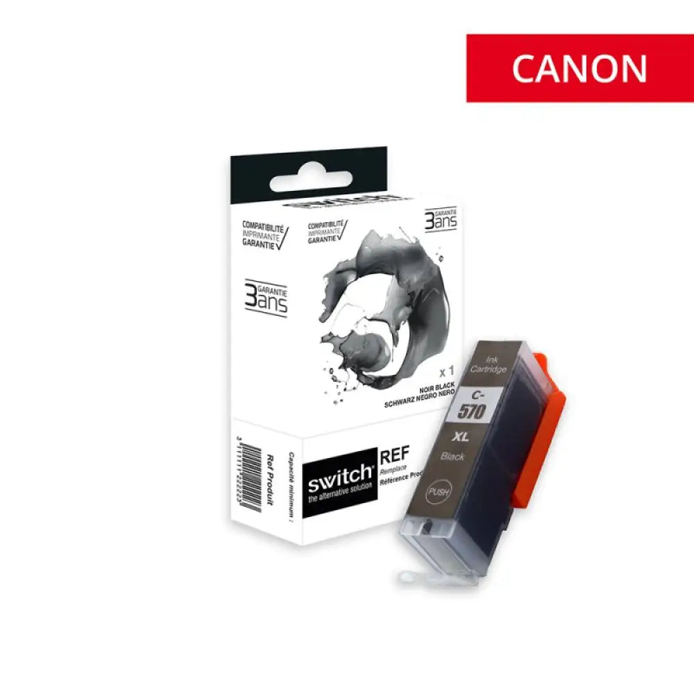 Cartouche compatible Canon PGI 570XL Noir - Jet d’encre Switch