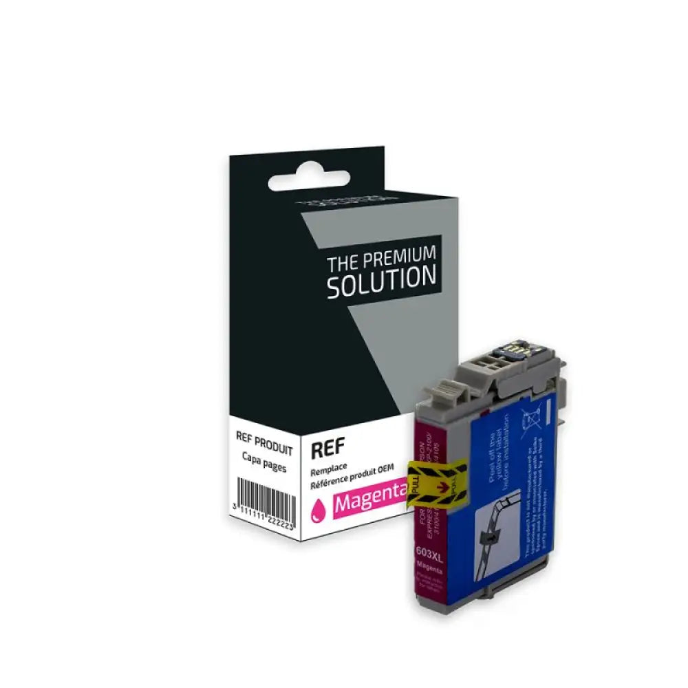 Cartouche Epson 603XL - Etoile de mer Magenta compatible - Jet d’encre The Premium Solution