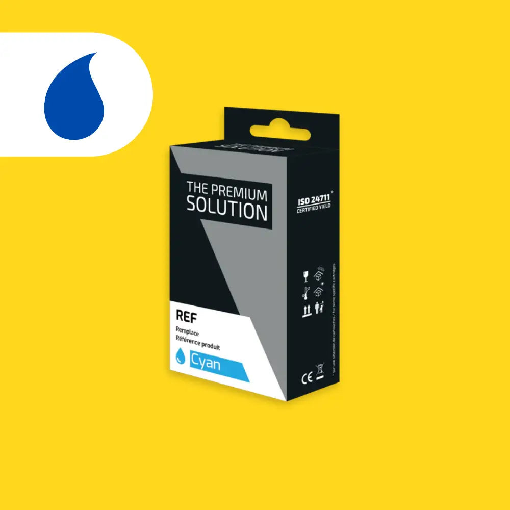 Cartouche Epson 604XL C13T10H24010 Cyan compatible - Jet d’encre The Premium Solution