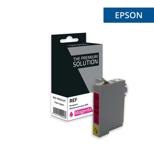 Cartouche compatible Epson T0713 - GUEPARD Magenta - Jet d’encre The Premium Solution