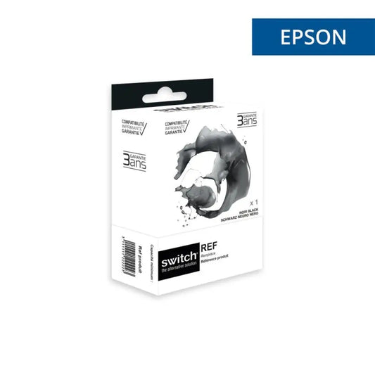 Cartouche compatible EPSON T2711 - HORLOGE 27XL Noir - Jet d’encre Switch