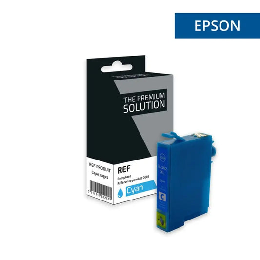 Cartouche compatible Epson T502XL - JUMELLES Cyan - Jet d’encre The Premium Solution