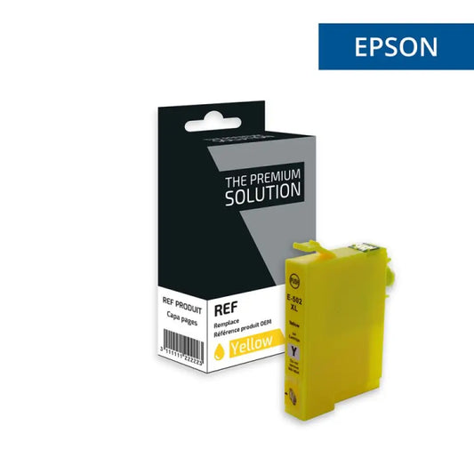 Cartouche compatible Epson T502XL - JUMELLES Jaune - Jet d’encre The Premium Solution