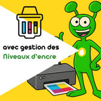 Cartouche HP 63XL Pack 4 Couleurs compatible avec niveaux d’encre - Jet remanufacturé Switch RE