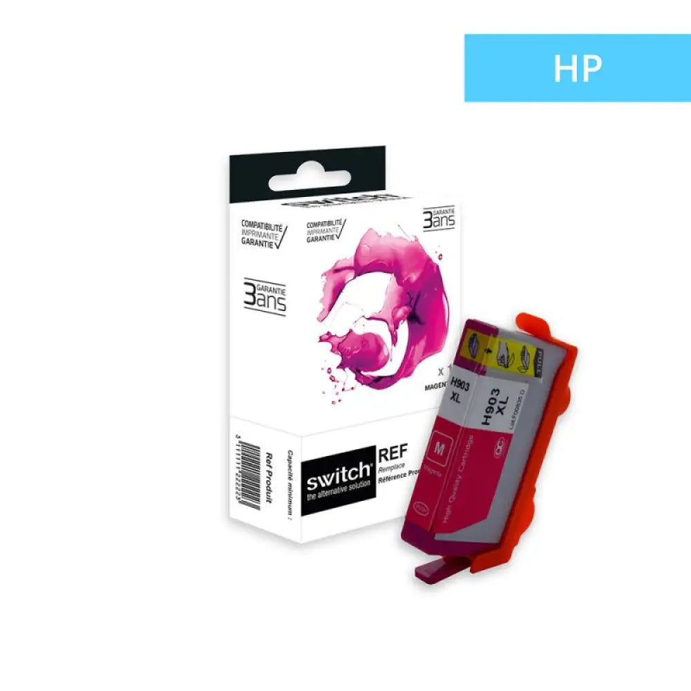 Cartouche compatible HP 903XL T6M07AE Magenta - Jet d’encre Switch