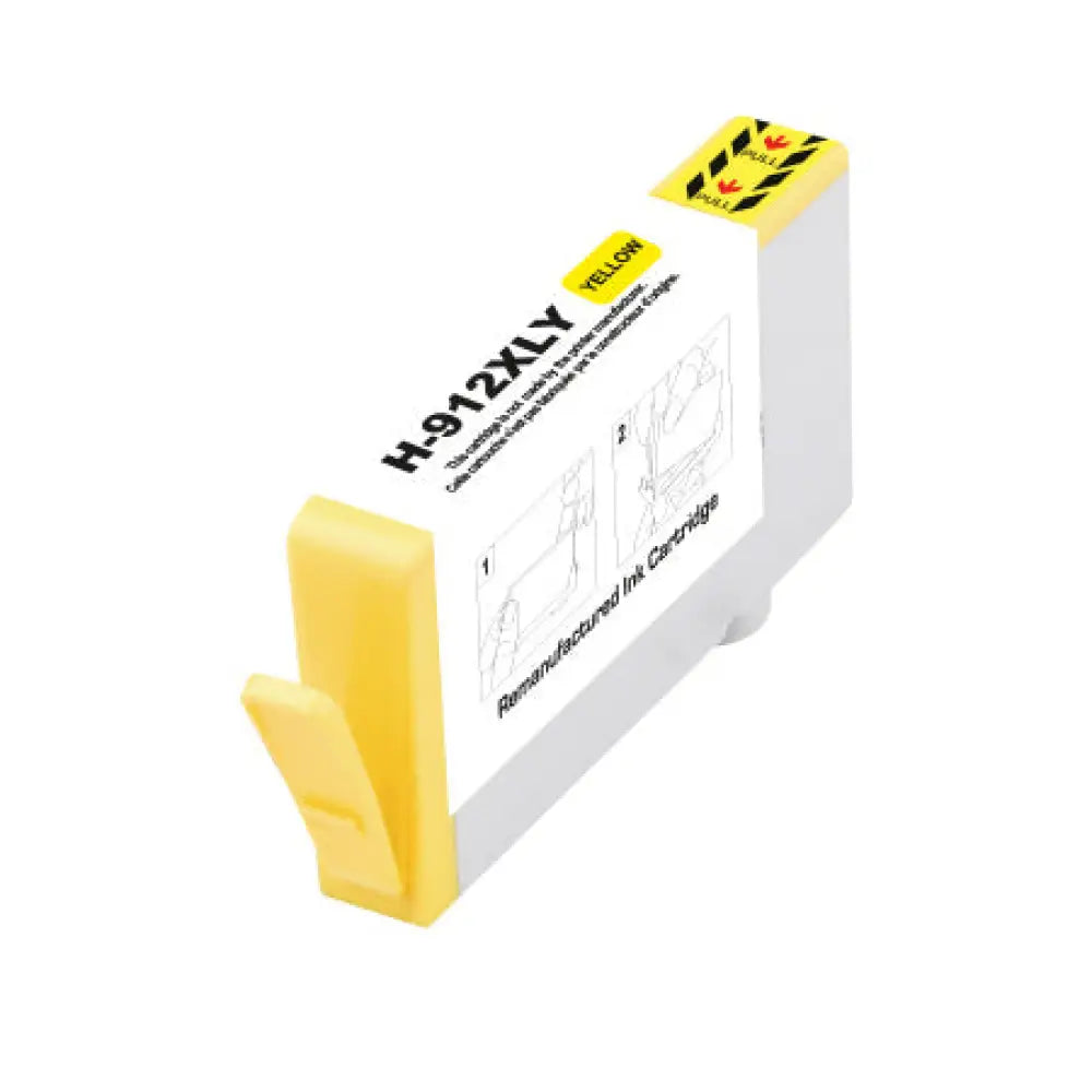 Cartouche compatible HP 912XL Jaune - Jet d’encre remanufacturé Switch RE