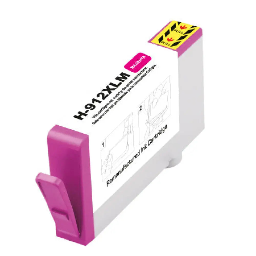 Cartouche compatible HP 912XL Magenta - Jet d’encre remanufacturé Switch RE