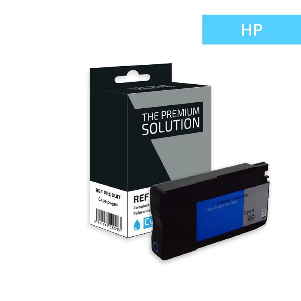 Cartouche compatible HP 933XL CN054AE Cyan - Jet d’encre The Premium Solution