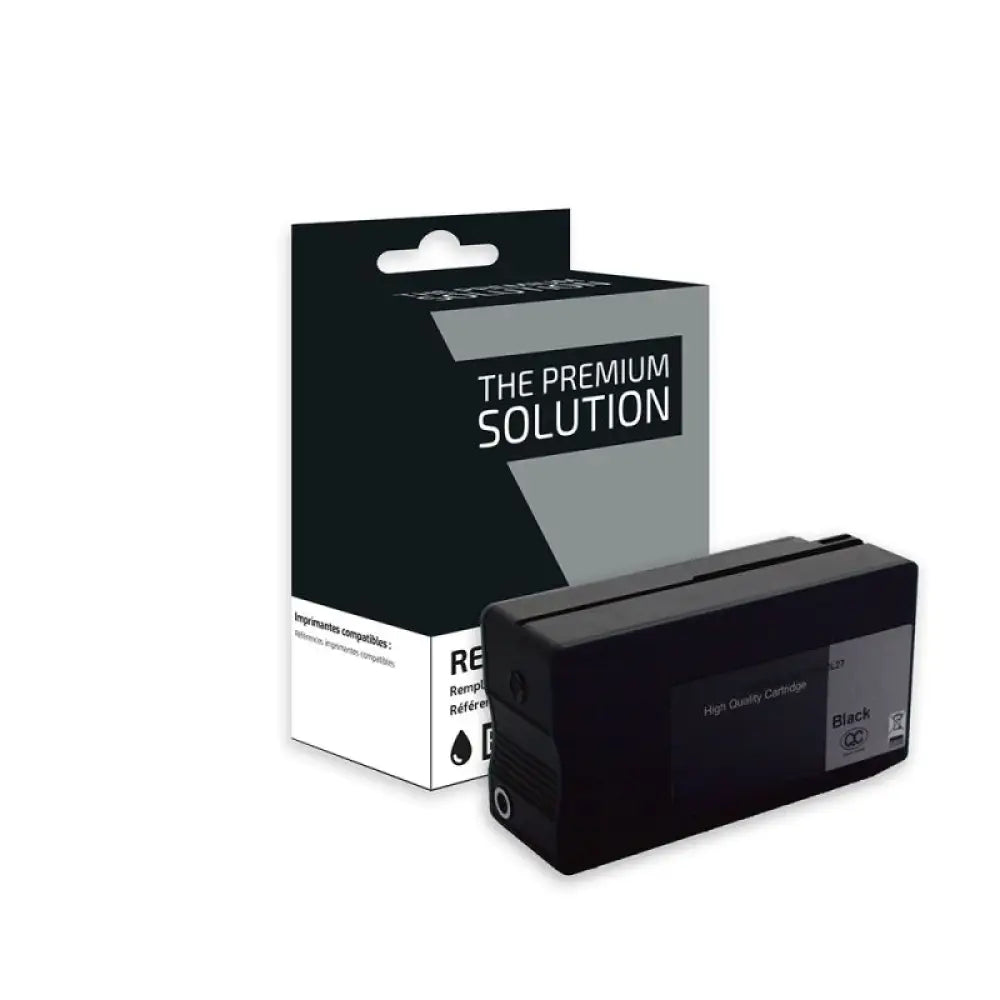 Cartouche compatible HP 937 4S6W5NE Noir - Jet d’encre remanufacturé The Premium Solution