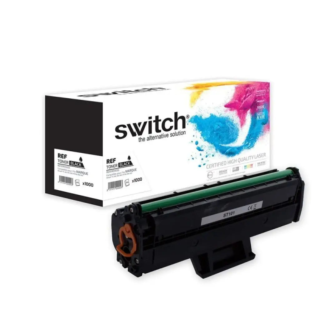 Cartouche compatible Samsung MLT-D101SELS SU696A Noir - Toner Switch