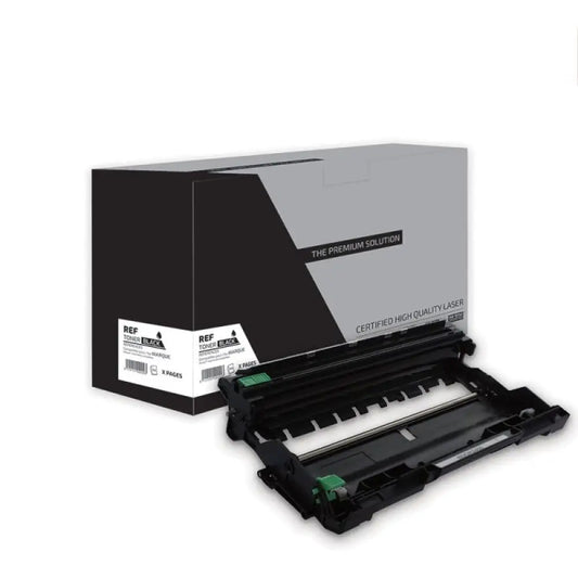 Cartouche laser compatible Brother DR-2510 Tambour Noir - The Premium Solution