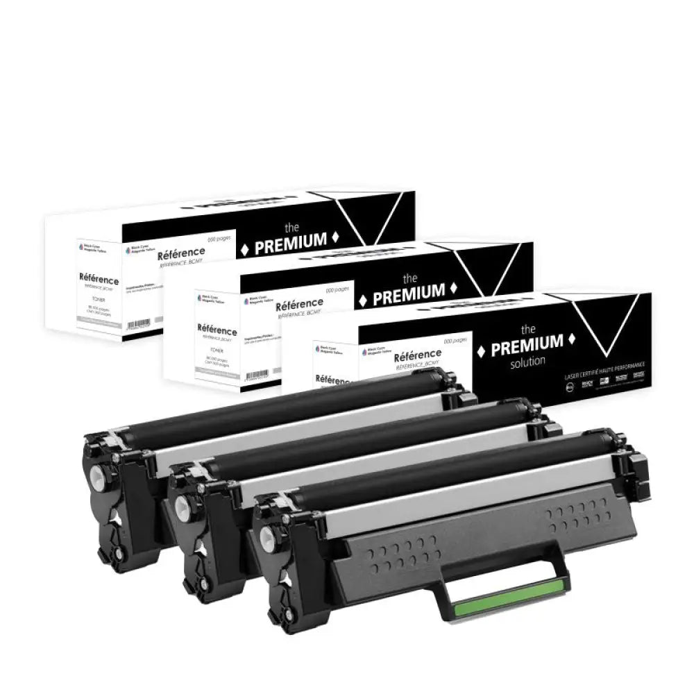 Cartouche laser compatible Brother TN-1150 Pack 3 Noir - Toner The Premium Solution