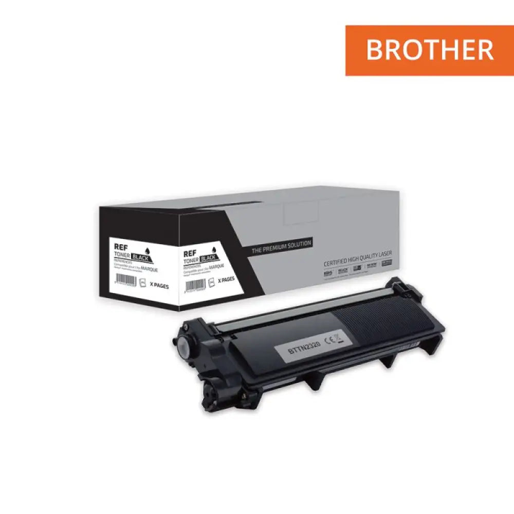 Cartouche laser compatible Brother TN-2320 2310 Noir - Toner The Premium Solution