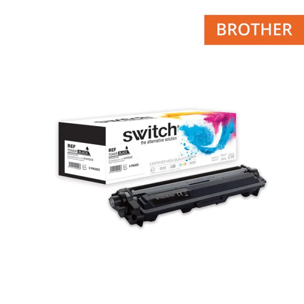 Cartouche laser compatible Brother TN-241 Noir PRO - Toner Switch