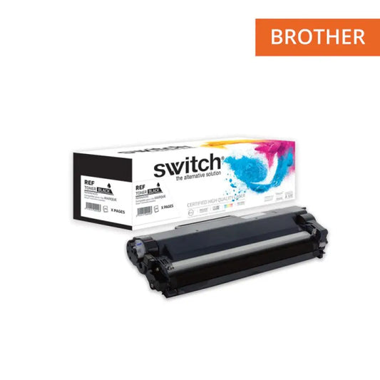 Cartouche laser compatible Brother TN-2420 Noir - Toner Switch