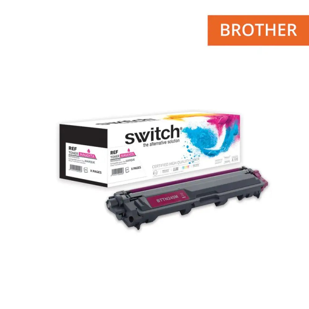 Cartouche laser compatible Brother TN-245 Magenta PRO - Toner Switch