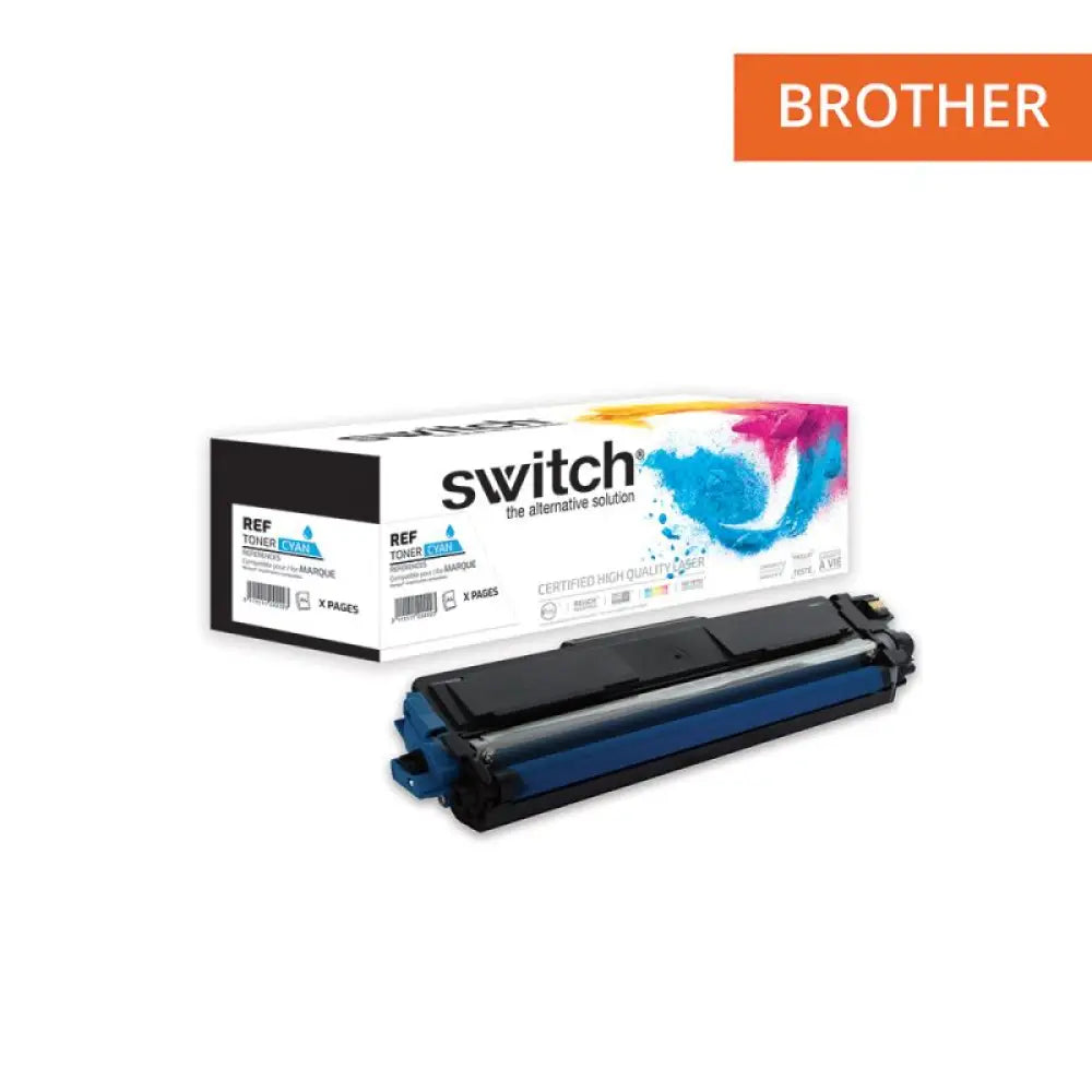 Cartouche laser compatible Brother TN-246 Cyan - Toner Switch