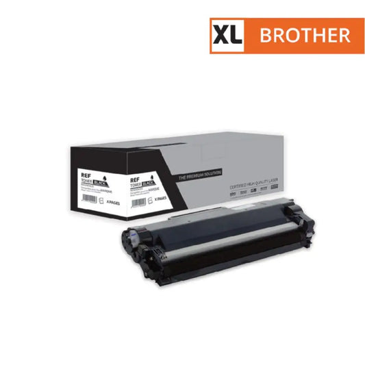 Cartouche laser compatible Brother TN-2510XL Noir - Toner The Premium Solution