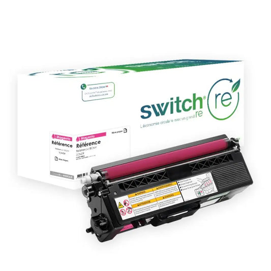 Cartouche laser compatible BROTHER TN-320 TN-325 Magenta - Toner remanufacturé Switch RE