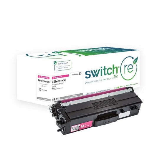 Cartouche laser compatible BROTHER TN-421 Magenta - Toner remanufacturé Switch RE