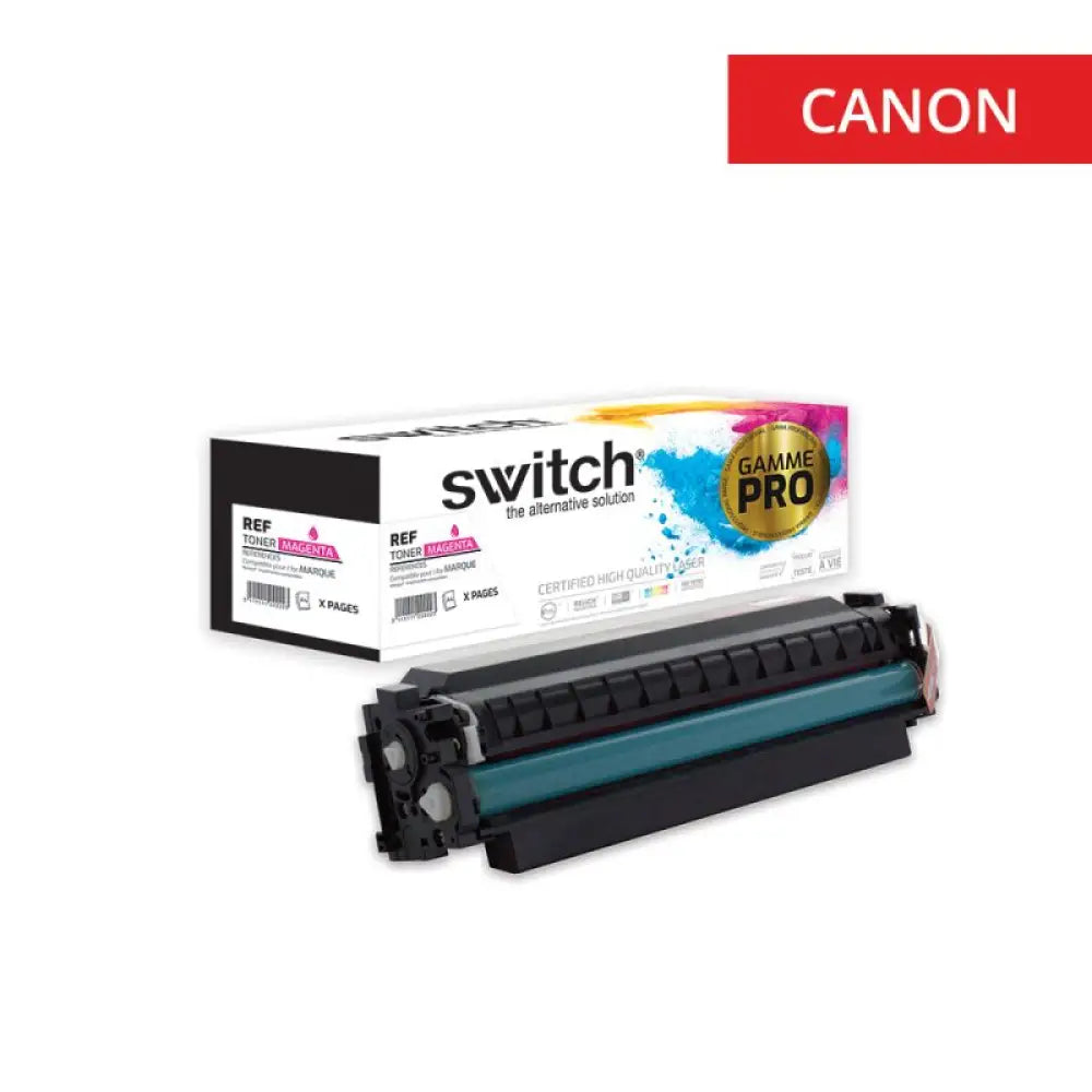 Cartouche laser compatible Canon 046H 1252C002 Magenta PRO - Toner Switch