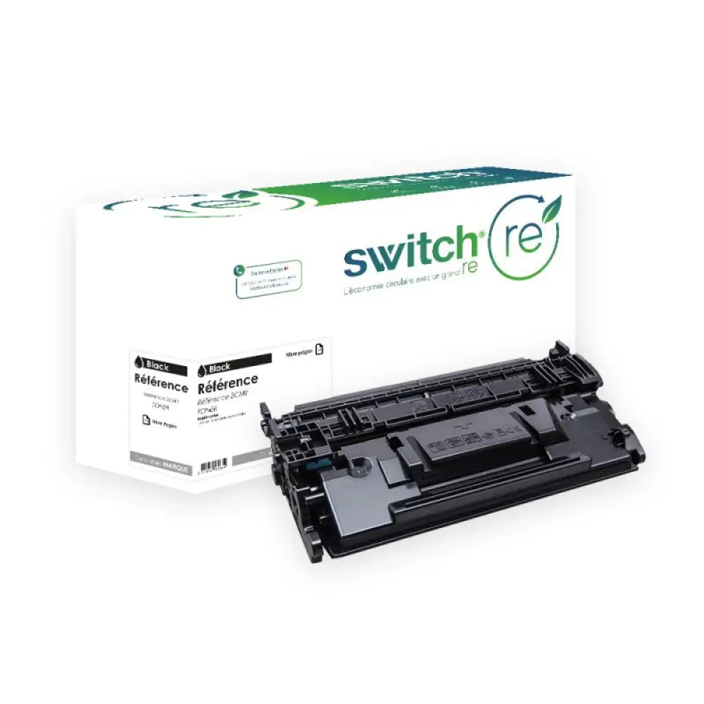 Cartouche laser compatible CF226A 26A Noir - Toner remanufacturé Switch RE