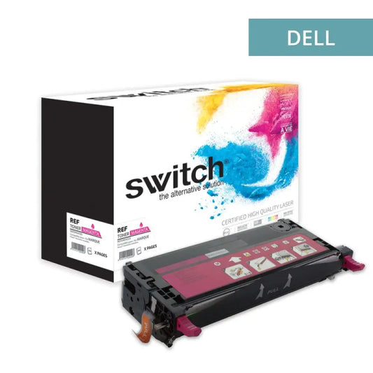 Cartouche laser compatible Dell 3110 - 59310172 RF013 Magenta - Toner Switch