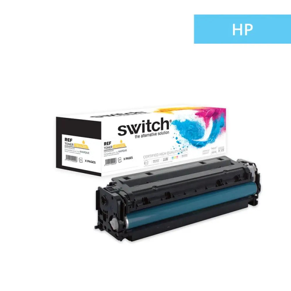 Cartouche laser compatible HP 219X W2192X Jaune - Toner Switch