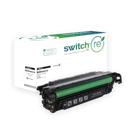Cartouche laser compatible HP CE400X 507X Noir - Toner remanufacturé Switch RE
