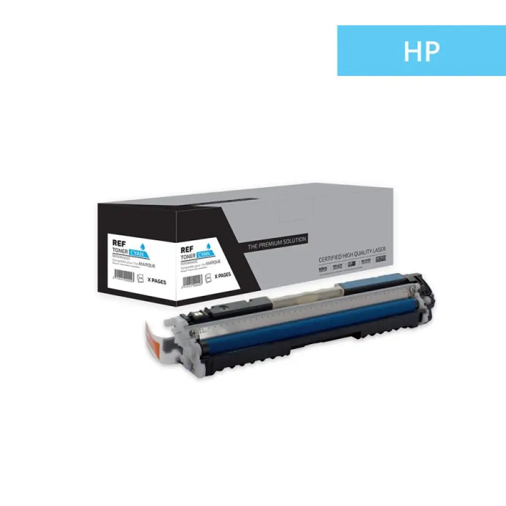 Cartouche laser compatible HP CF351A 130A Cyan - Toner The Premium Solution
