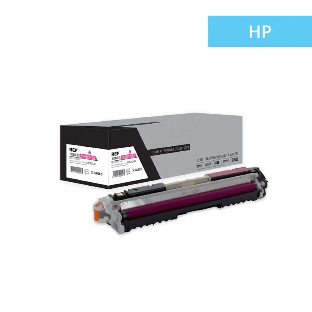 Cartouche laser compatible HP CF353A 130A Magenta - Toner The Premium Solution