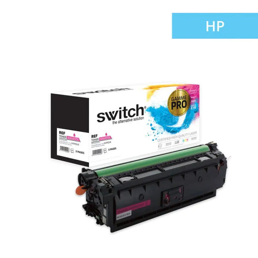 Cartouche laser compatible HP CF363X 508X Magenta - Toner Switch