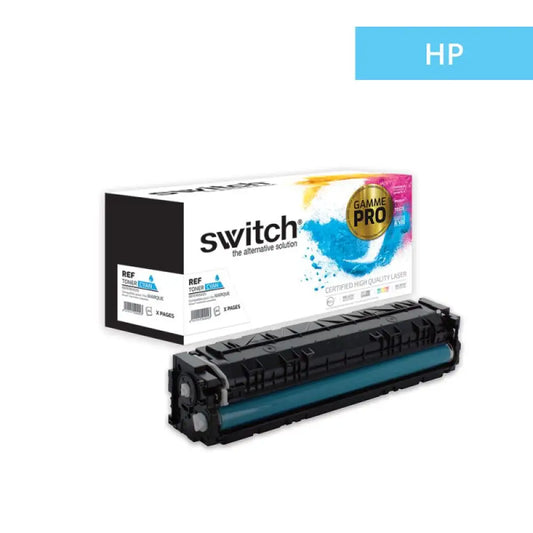 Cartouche laser compatible HP CF401X 201X Cyan - Toner Switch