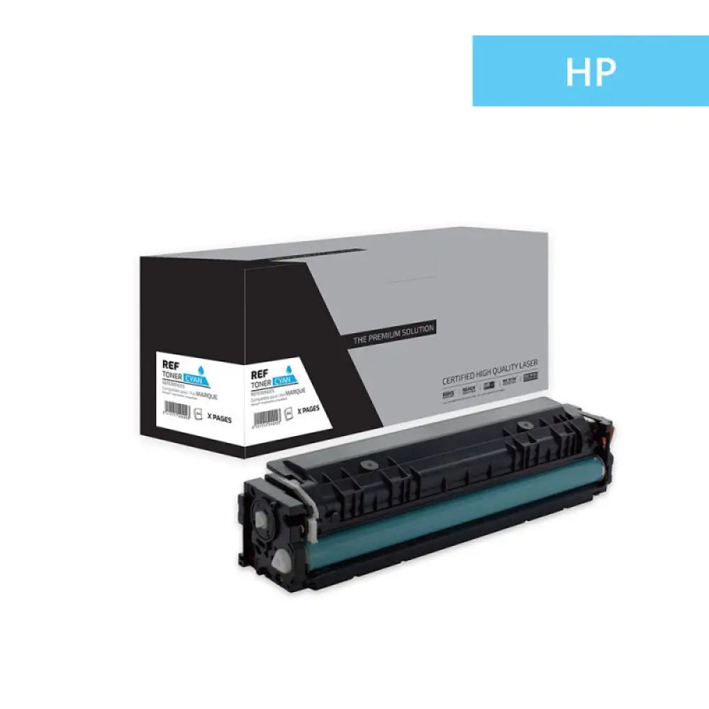 Cartouche laser compatible HP CF411X Cyan - Toner The Premium Solution