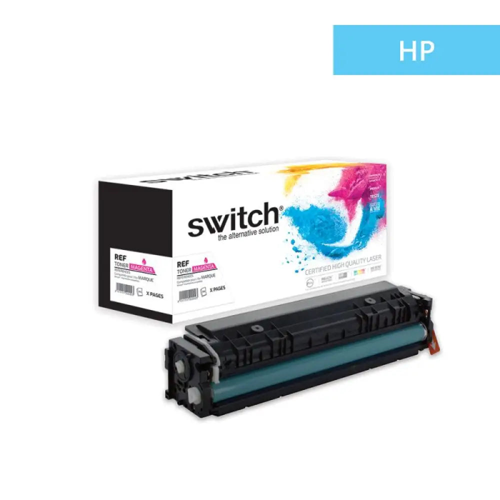 Cartouche laser compatible HP CF543X 203X Magenta - Toner Switch