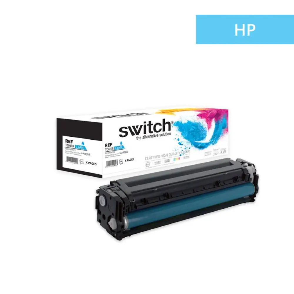 Cartouche laser compatible HP HT213X W2131X Cyan - Toner Switch