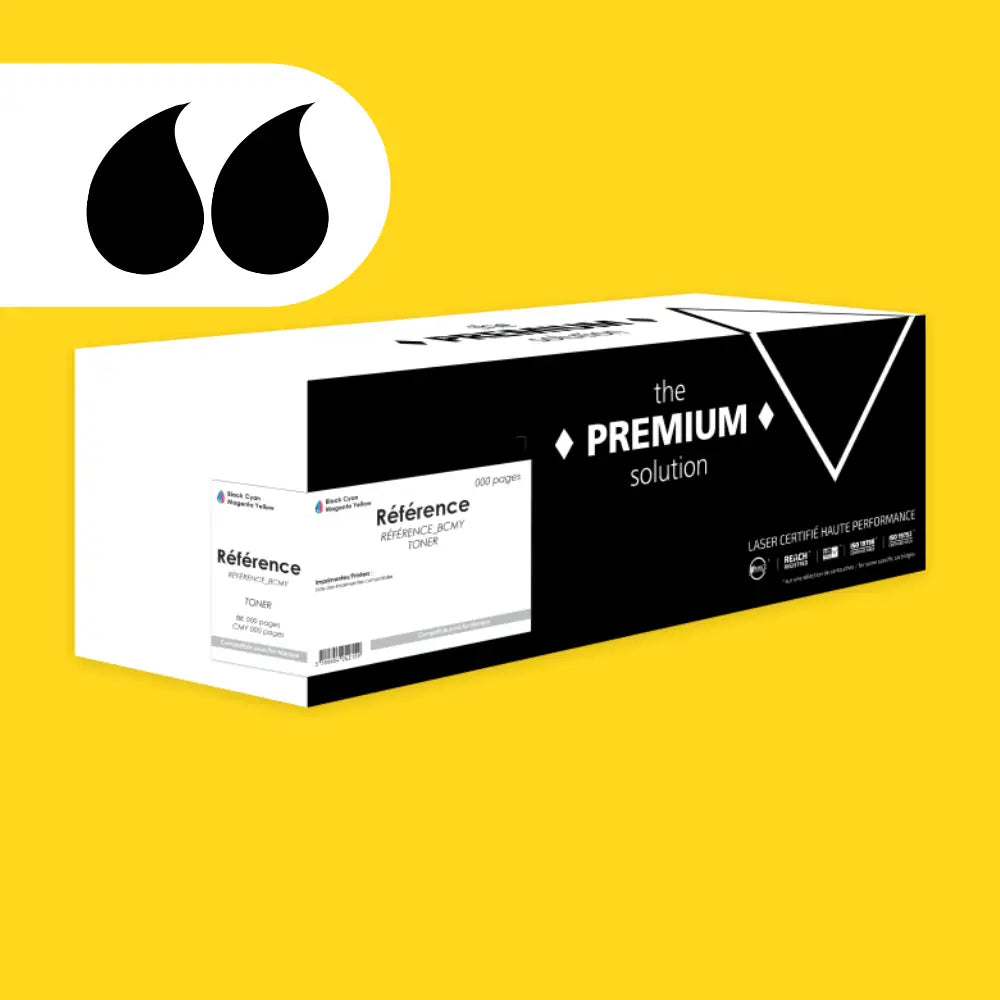 Cartouche laser compatible HP Q1338X Q1339X Q5942X Pack 2 Noir - Toner The Premium Solution