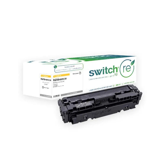 Cartouche laser compatible HP W2032A 415A Jaune - Toner remanufacturé Switch RE