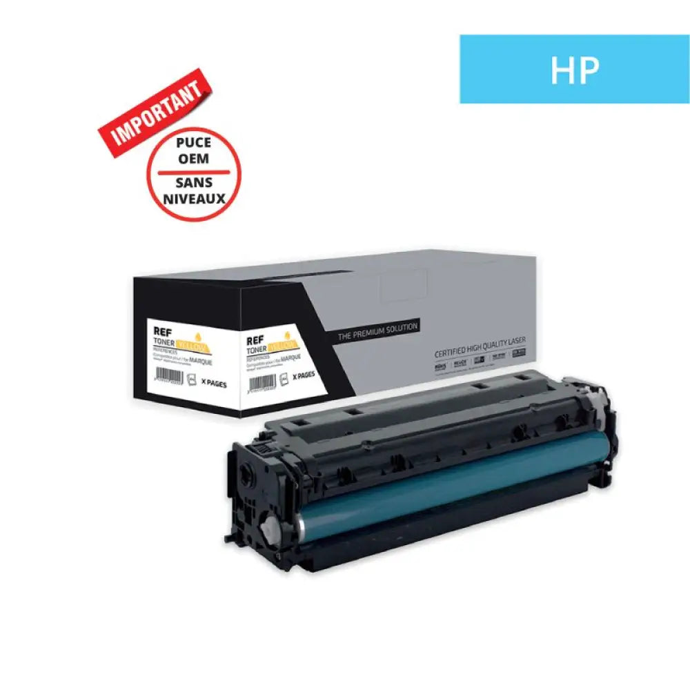 Cartouche laser compatible HP W2032X 415X Jaune - Toner The Premium Solution