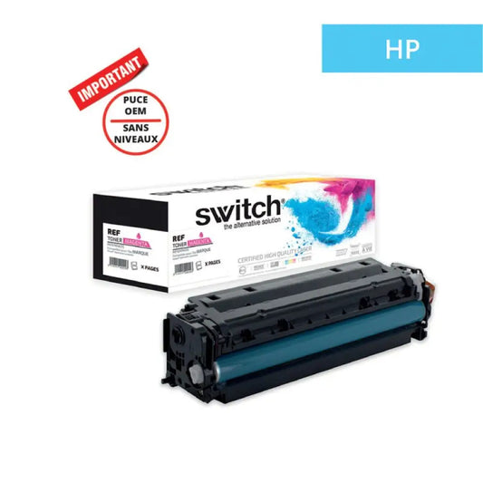 Cartouche laser compatible HP W2123A 212A Magenta - Toner Switch