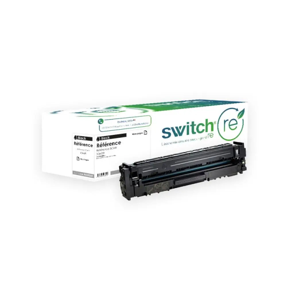 Cartouche laser compatible HP W2210X 207X Noir - Toner remanufacturé Switch RE