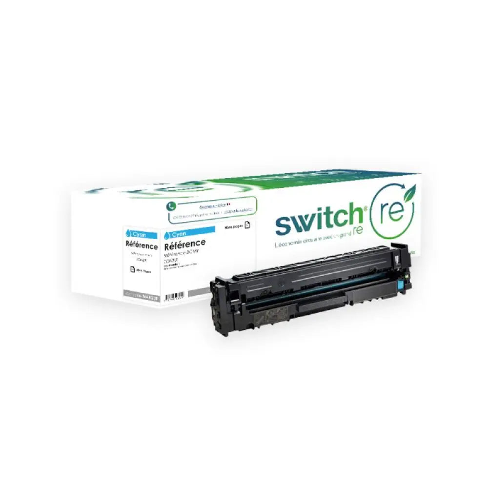 Cartouche laser compatible HP W2211X 207X Cyan - Toner remanufacturé Switch RE