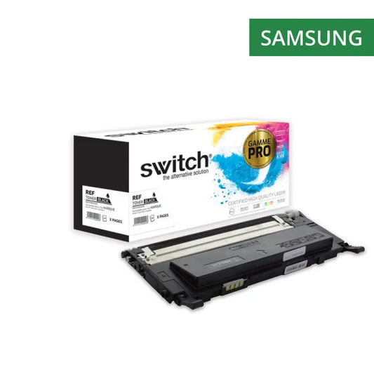 Cartouche laser compatible Samsung CLP-K4092SELS Noir - Toner Switch