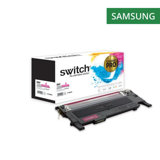 Cartouche laser compatible Samsung CLT-M4072SELS Magenta - Toner Switch