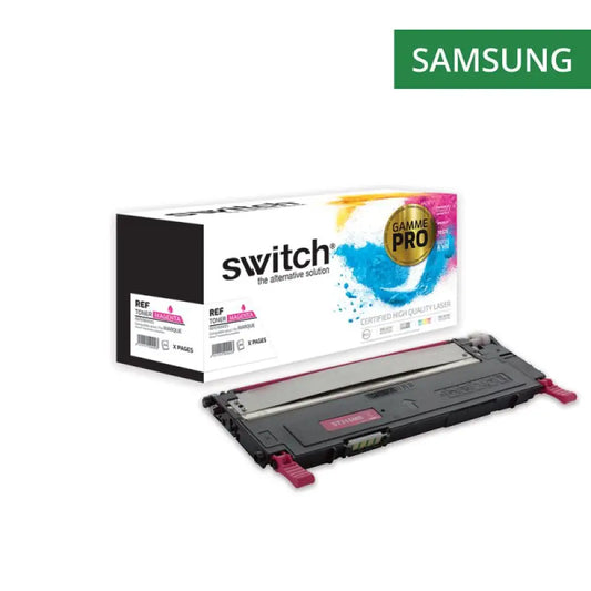 Cartouche laser compatible Samsung CLT-M4092SELS Magenta - Toner Switch