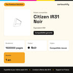 Citizen IR31 Ruban Noir compatible : caractéristiques