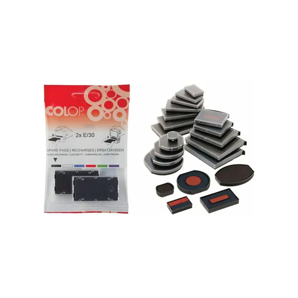 COLOP Tampon encreur de rechange E/200 noir - Tampons & encreurs couleur